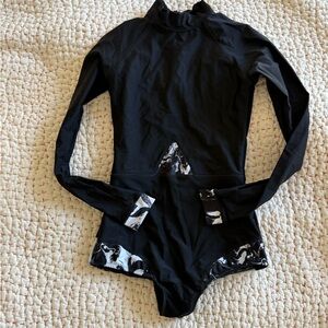 Black and White One Piece